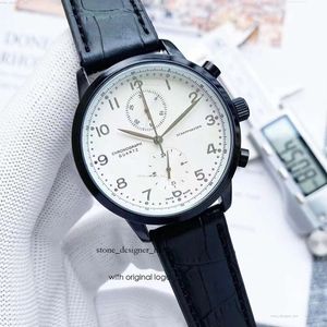 Iwcity Watch AAA topkwaliteit ontwerper Iwcity Portugal Collection Time Watch Quartz Watch Swiss Watches Heren Luxe horloge met originele doos AF19