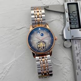 MIRAR Mens Luxury Watch MenWatch Pilot Watches Auto Mecánicos de alta calidad Uhren Super Luminoso Watchmen Strap de cuero Montre Pilot Luxe