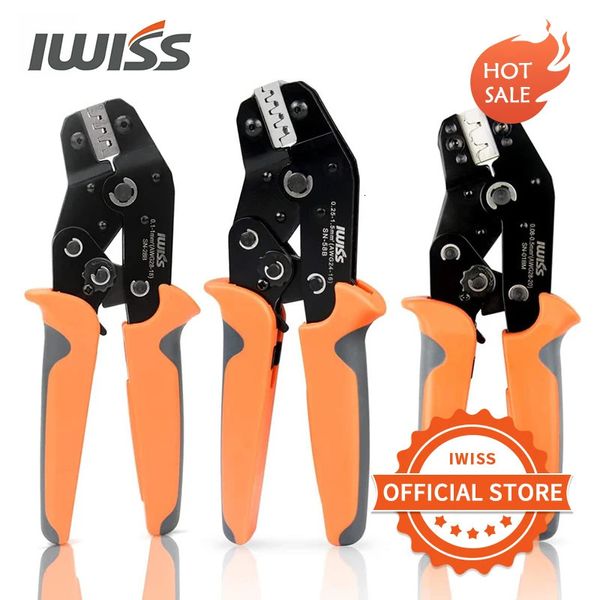 IWISS mini outil de sertissage à main SN28B48B58B01BM03BM25B2549SN05BSN02C dupont jst pince à sertir outils de serrage électrique 240123