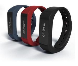 iWown I5 Plus Bracelet intelligent Bluetooth 40 Bracelet d'activité Montre de sport intelligente Étape Sommeil Piste Étanche Bracelet Intelligent6201485