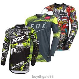 IXPM T-shirts pour hommes Rvouei Fox Enduro Motocross Descente Costume Bmx VTT Chemises respirantes Maillot à séchage rapide Maillot Ciclismo Hombre