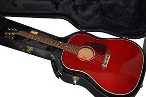 J-45 WINE RED Top Spruce LR.Baggs Guitare électrique acoustique