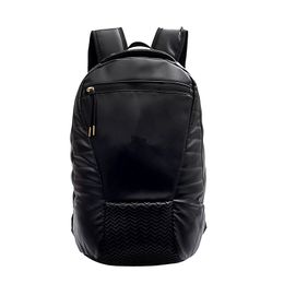 J-5512 UNISEX RACKPACKS Studenten Laptop Bag Schooltassen Knapsack Casual Travel Boys Backpack Grote capaciteit Zwart Wit