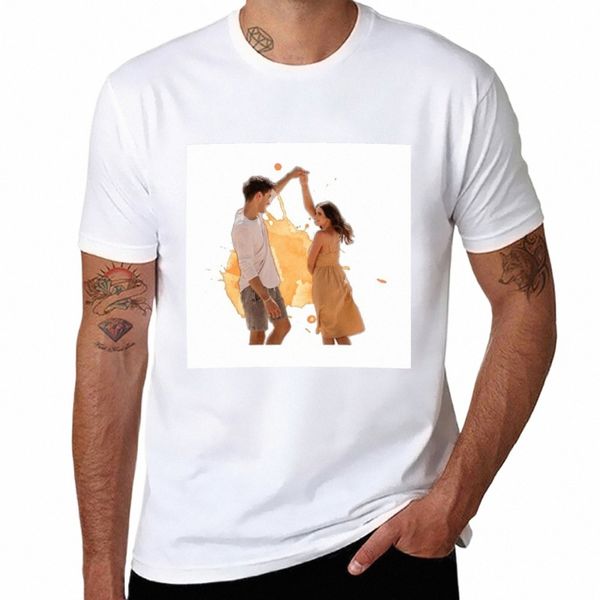 J et Gabriel Cte T-shirt surdimensionné t-shirts douaniers graphiques t-shirts blancs unis hommes r9Ve #
