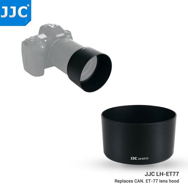 J ET77 pare-soleil pour RF 85mm F2 Macro IS STM sur EOS R6 R5 RP R Ra C70 appareil photo adapté avec capuchon de filtre 67mm 231226
