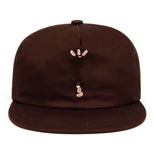 Casquette de baseball avec lettre J, casquette en pur coton