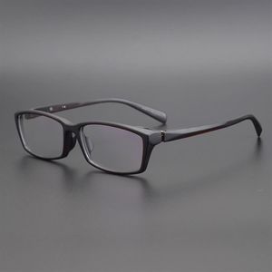 J001 klassiek TR-90 frame ultralicht comfortabel textuur temperament veranderlijk aangepaste bijziendheid glasses229M