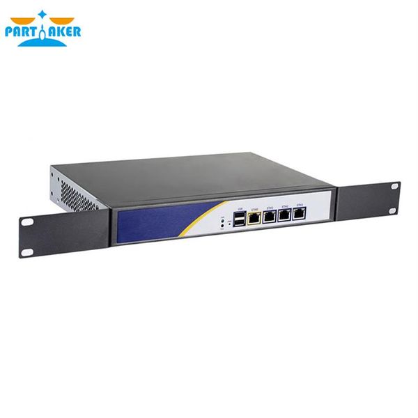 J1900 mini pc hardware de dispositivo de firewall con 4 Intel 82583V LAN FIREWALL Soporte pfsense appliance Partaker R17255c