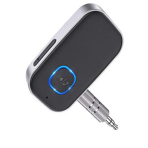 J22 récepteur Bluetooth AUX sans fil Bluetooth 5.0 adaptateur de voiture adaptateur Audio sans fil Portable 3.5mm Aux avec Microphone