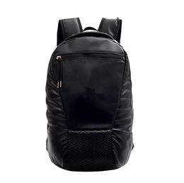 J5512 Sacs à dos unisexe étudiants sac pour ordinateur portable sacs d'école sac à dos voyage décontracté garçons filles sac à dos grande capacité noir blanc7368606