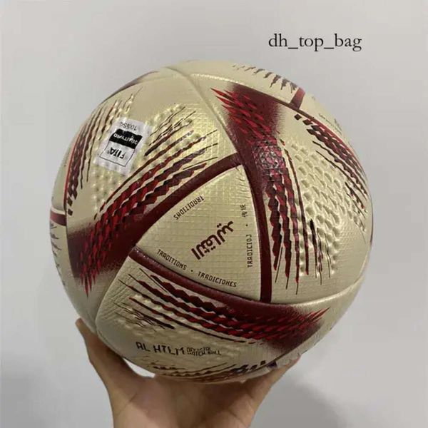 JABULANI Balls Ballons de football en gros 2022 Qatar World Authentique Taille 5 Match Football Matériau de placage AL HILM et AL RIHLA Jabulani Brazuca Jabulani 242