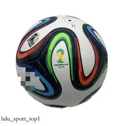 Jabulani Brazuca Soccer Balls Wholesale 2022 Qatar Monde Authentic Taille 5 Match Football Material Material Al Hilm et Al Rihla Brazuca 801