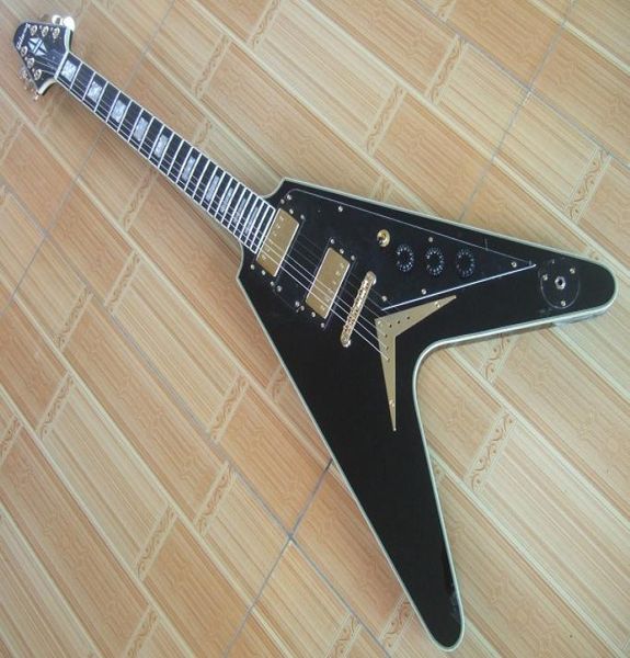 Jacey Guitar Store Flying V Guitarra Electrice Guitarra0124794142