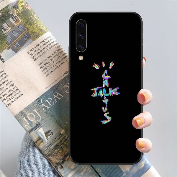 Jack Cactus Mobile Cell Telep para Samsung Note 9 10 20 Plus Pro Ultra J6 J5 J7 J8 Black Soft Phone Cover Fondo