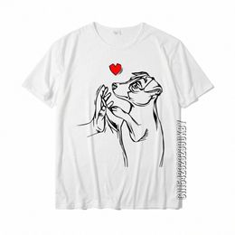 Jack Russell Terrier Liefde Leuke Hond Moeder Grappige Meisjes Gift Sweatshirt T-shirt Tops Shirt Merk Cott 3D Gedrukt Verjaardag mannen K6V0 #