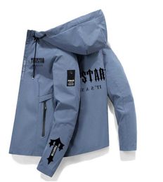 Veste 2023 Designer Veste pour hommes Printemps Automne Manteau Mode Sports à capuche Coupe-vent Casual Zipper Manteaux Homme Vêtements d'extérieur