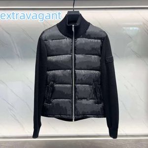 Veste poitrine Design vers le bas hommes femmes col tricoté automne hiver hommes tricot mode décontracté hommes manteau marque populaire vendre comme des petits pains chauds concepteur vente haut de gamme doux