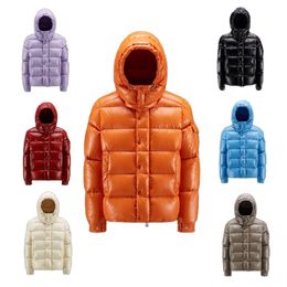 Veste hommes 70e anniversaire manteau d'hiver de luxe designer doudounes décontracté réfléchissant femmes unisexe cardigan à capuche fermeture éclair nouvelle épaulette sweats à capuche