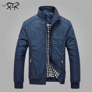 Jas mannen lente herfst heren nieuwe casual jassen normale stand kraag slim fit dunne jas mannelijke overjassen windbreker groothandel x0621