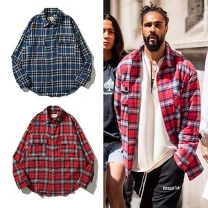 jas heren jassen plaid flanel shirt met lange mouwen zachte comfort slanke fit stijlen mannen jas vestirten shirts mode veer casual casual