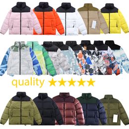 veste doudoune Veste en coton Vestes manteau de créateur Hommes femmes fermeture éclair patchwork lettres brodées poches hiver streetwear extérieur bodywarmer S-2XL