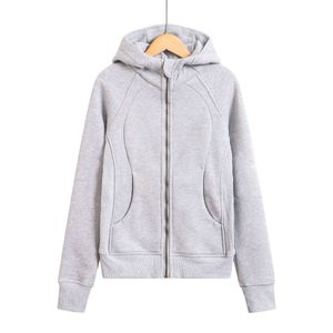 Veste Yoga Sweat à capuche Scuba Demi-Zip Sweat à capuche VestePlus Velours Automne Sweats à capuche avec poche Out Wear Surdimensionné Demi-Zip Full Zip Sweat à capuche Velours Sweatshirts Taille US 4-12