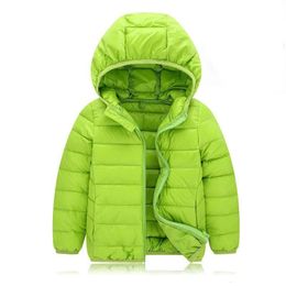 Jackets 1 14 jaar Herfst Winter Kids Down For Girls Children Deskled Warm Coats Boys Toddler Outerwear 230818