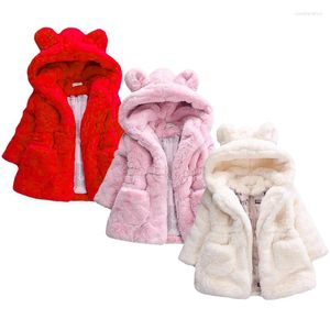 Jassen 2-8 jaar Baby Girl Warm Winter Jas