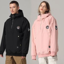 Jackets 2023 Nuevo chaqueta de esquí Women capucha con capucha al aire libre chaqueta de snowboard traje de esquí tibio ropa de invierno a prueba de agua a prueba de viento