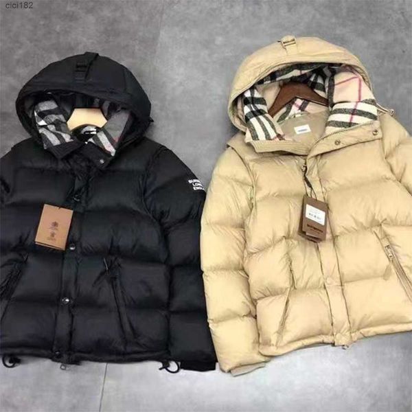 Jackets 23 Diseñador Luxury Puffer Winter Winter Monogram estampado Apare de parka para hombres Down pareja chaqueta termal descarada xdei