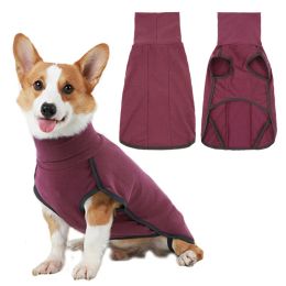 Chaquetas Ropa para perros de otoño Abrigo suave y súper cálido para perros pequeños, medianos y grandes Ropa flexible a prueba de viento para perros de invierno Suéter para perros Camisa