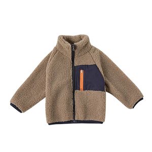 Jassen Herfst Winter Baby Meisjes Kleding Kinderen Jongens Mode Dikker Jas Peuter Casual Katoenen Kostuum Baby Kids Sportkleding 231007