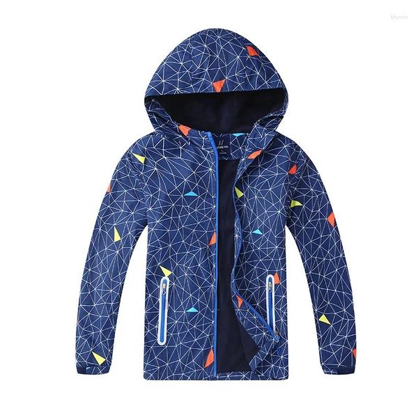Vestes Baby Boys Jacket Cardigan 2024 Fashion Spring Autumn Sport Coats épaissir le personnage des enfants Coton Imprimé Brillbreaker Extérieur