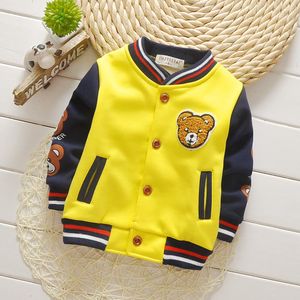 Jassen Babyjas Lente en herfst Heren - Jaar oude jongens Herfstkleding Pluche verdikte jas Honkbalpak Vest 230712