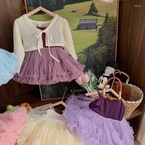 Chaquetas para bebé niña, cárdigan de princesa, abrigo para niño pequeño, prendas de vestir, vestido de fiesta de cumpleaños, ropa superior, primavera y otoño de 1 a 7 años