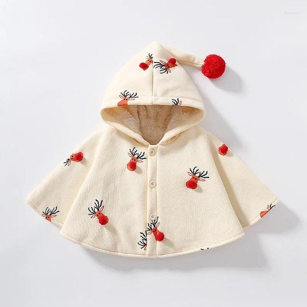 Vestes bébé filles Cape veste manteau belle Cape de cerf de noël pour bébé né enfant en bas âge vêtements porter Ins Boutique hauts