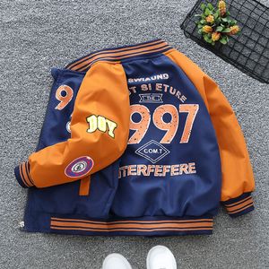 Jassen Jongen Baby Kinderen Lente en Herfst Jas Jas Kleding Kinderen Cartoon Katoen Baseball Jersey Jas Peuter Kleding 230628