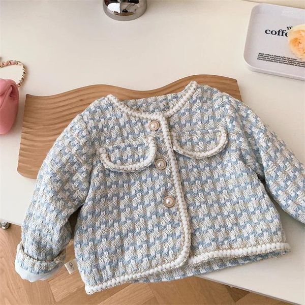 Vestes Enfants Coton Veste en coton Vêtements de printemps d'automne Vêtements de fille bébé vêtements d'extérieur