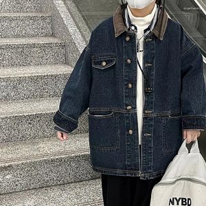 Jassen Kinderkleding Jongens Herfst En Winter Denim Heren Windjack Koreaanse Versie Top Trend Bovenkleding 1-127