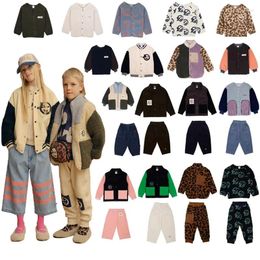 Vestes d'hiver pour enfants, ensemble haut et bas pour filles, vêtements d'extérieur pour garçons et enfants, 23