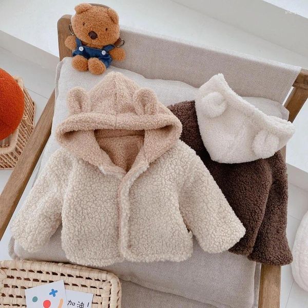 Vestes Enfants en peluche baby tops Vêtements garçons et filles veste