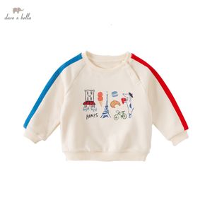 Jackets Dave Bella Children S Sewatshirts voor Baby Girl Boys Pullover Cartoon -kleding van 2 7 jaar DB3223095 230329