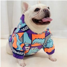 Chaquetas dinosaurio ropa de perra pequeña trajes de cachorro con capucha pug corgi teddy gat gat dog ropa espesante ropa francesa bulldog francés