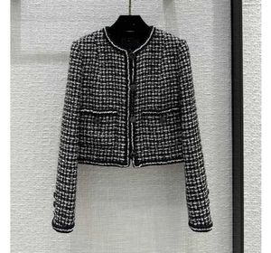 Jassen voor vrouwen Vintage Designer Blazer Outdoor Jacket jas vrouwelijke Milan Runway Designer Dress Causal Long Sleeve Tops Clothing Suit
