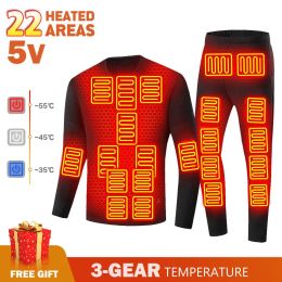 Jackets ropa interior calentada para invierno hombres calientes chaqueta calefida
