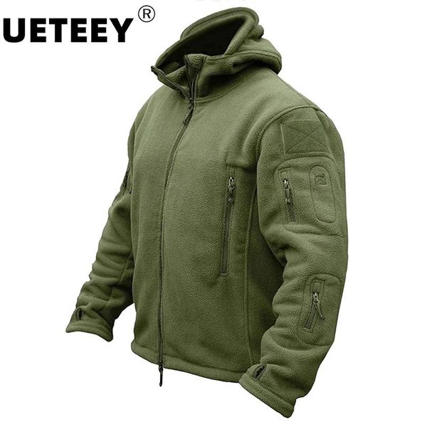 Vestes Vente chaude Men Swat Tactical Polar Fleece Jacket Outdoor Us Softshell Multicched Hotced Téprend Hunting Randage de randonnée Vestes