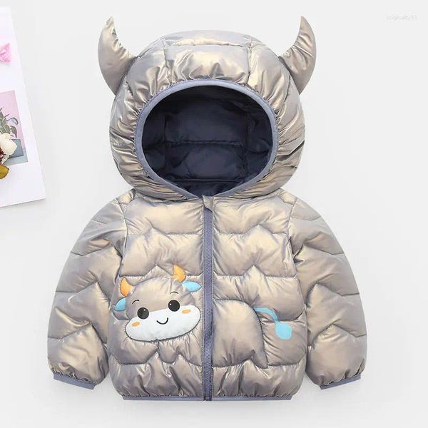 Vestes pour nourrissons en coton veste-padde bébé privé vêtements minces jetables Qiu dong Hooded