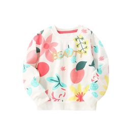 Chaquetas Saltando Metros Llegada Niños Niñas Sudaderas Frutas Estampado Venta Niños Otoño Primavera Camisas para niños Deporte Bebé Tops 230329