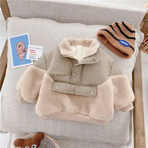 Jassen Kinderen Baby Meisjes Jongens Jas Winter Warme Jas Casual Dikke Jas Voor Jongen Herfst Herfst Kleding Bovenkleding Baby Kerst Overjas 231205