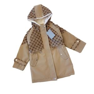 Vestes enfants Snowsuit à capuche garçons manteau d'hiver vêtements de neige en coton thermique vêtements d'extérieur pour enfants Parkas col de fourrure taille 90 cm-160 cm A06 Dro Dhsdg